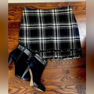 Betsy Johnson plaid skirt